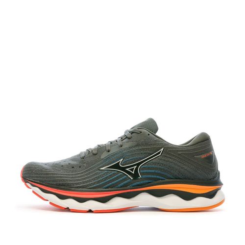 Chaussures De Running Gris Fonc Homme Mizuno Wave Sky 6 - 40