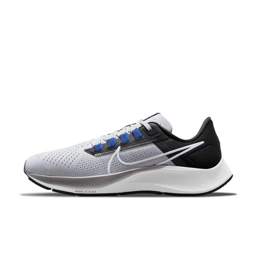 Chaussures De Running Nike Air Zoom Pegasus 38 - Gris Loup / Blanc / Noir / Bleu Royal - 41