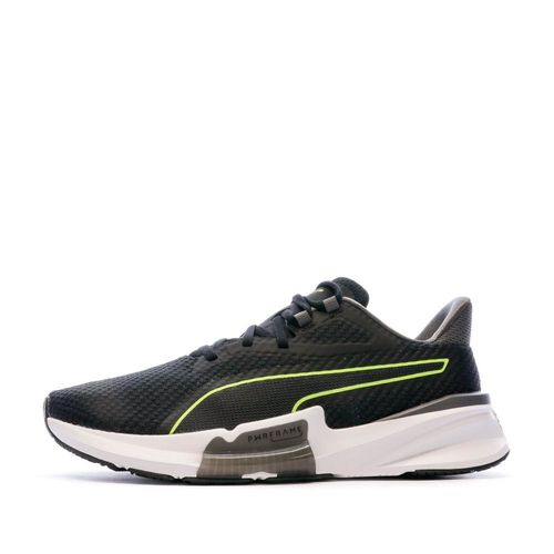 Chaussures De Running Noir/Vert Homme Puma Frame - 42 1/2