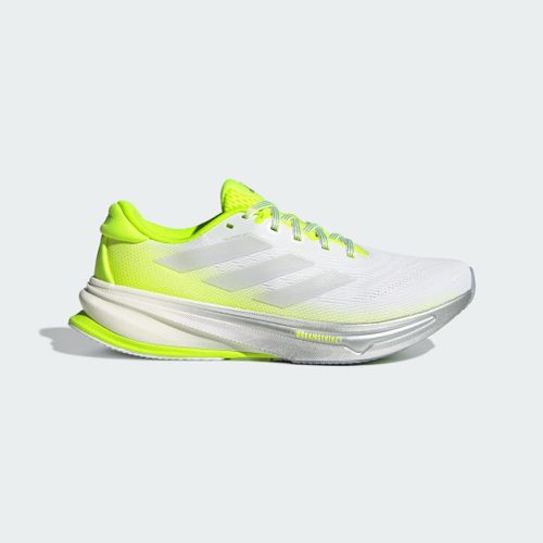 Chaussures De Running Supernova Rise2 Adidas - Cloud White / Dash Grey / Lucid Lemon - 38 2/3