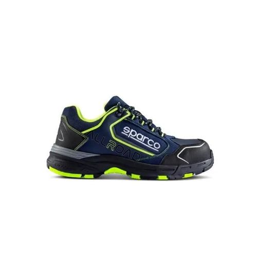 Chaussures De Scurit Basses Allroad S3 Src Bleu Et Jaune - Sparco