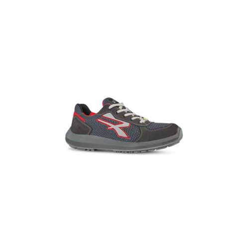 Chaussures De Scurit Basses Skat S1p Src Esd - Gris - Rouge - Red Up Ru20176 - U-Power - 40