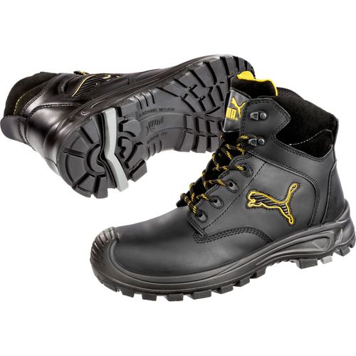 Chaussures De Scurit Montante Puma Borneo Black Mid S3 Src - 39