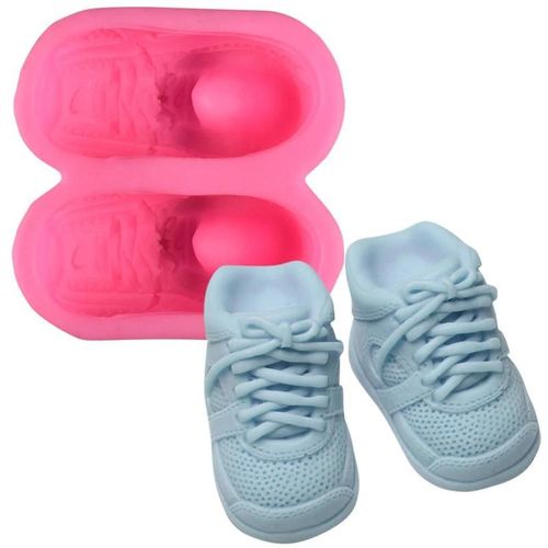 Chaussures De Sport Forme Moule En Silicone Fondant Pour La Dcoration De Gteaux Cupcake Topper Candy Chocolate Jello Making