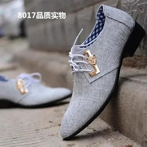 Chaussures Derby En Toile Pour Homme,Mocassins Dcontracts Et Formels - 40