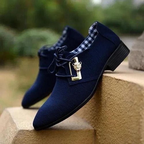 Chaussures Derby En Toile Pour Homme,Mocassins Dcontracts Et Formels - 40
