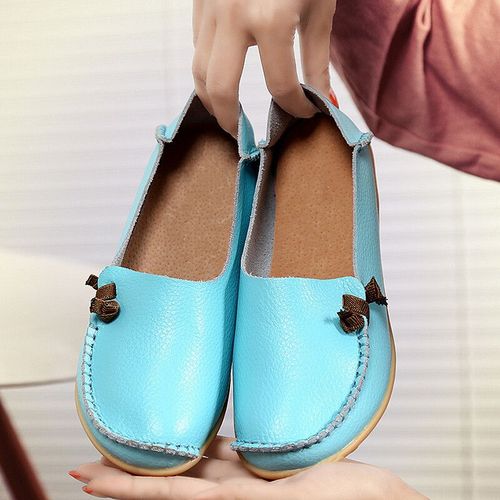 Chaussures En Cuir Plates Astronomiques Pour Femmes,Chaussures Spinales Dcontractes Pour Dames,Mocassins Souples,Chaussures D'allaitement Confortables Pour Femmes,t Peu Profond - 34