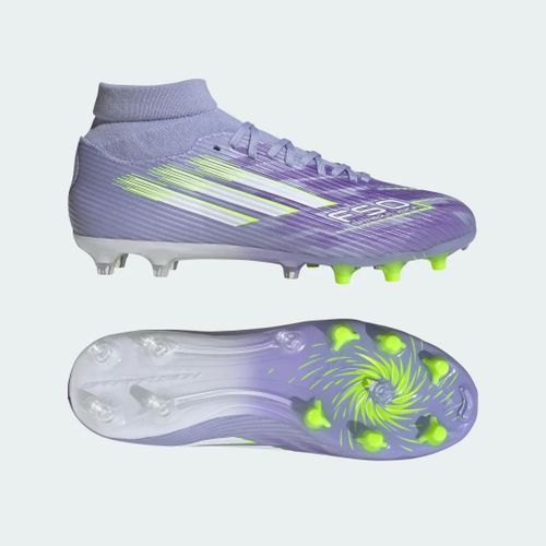 Chaussures F50 Sparkfusion Ligue Terrain Souple/Synthtique Adidas - Violet Tone / Lucid Lemon / Purple Rush - 38 2/3