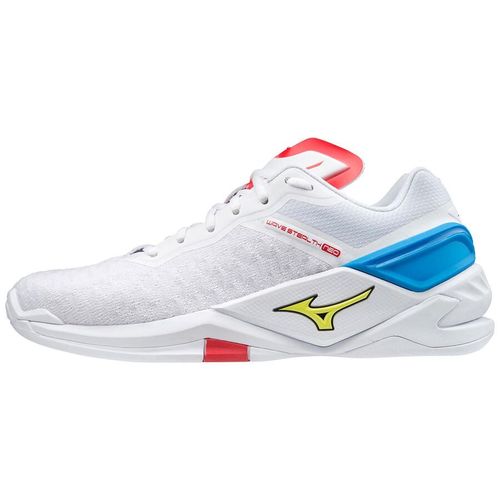 Chaussures Mizuno Wave Stealth Neo - Blanc / Rouge / Bleu / Jaune - 41