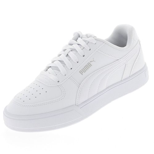 Chaussures Mode Ville Puma Caven White Jr Blanc 82774 - 38