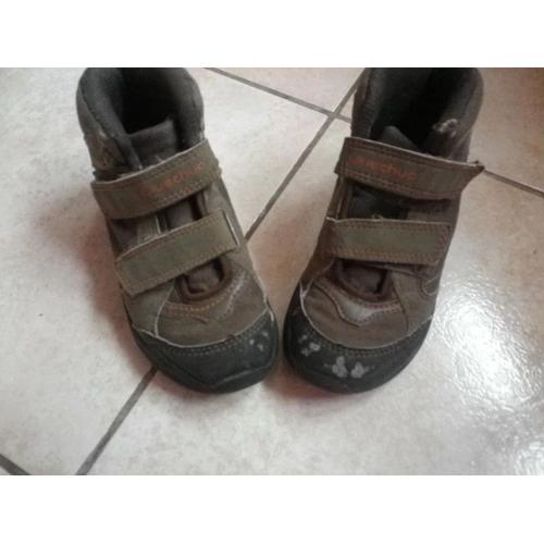 Chaussures Montantes Idales Randonnes Quechua Taille 28.