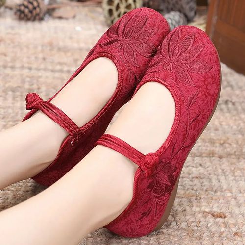 Chaussures Plates  Bout Rond Pour Femmes,Mocassins Classiques,Lgres Et Confortables, La Mode Et Rtro,Pour Printemps Et t,B604 - 39