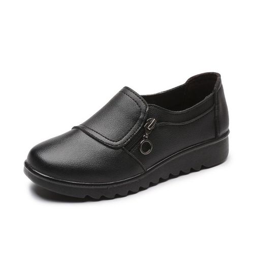 Chaussures Plates  Enfiler Pour Femmes,Mocassin Lger,Dcontract,Solide,Document,Polyvalent,Nouvelle Mode - 35