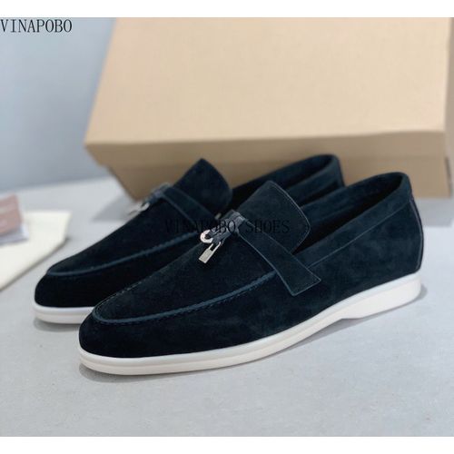 Chaussures Plates  Pampilles En Daim Pour Femmes Et Enfants,Chaussures De Marche Formelles,Chaudes Et Confortables,Unisexe,Qualit,t,Marque De Luxe - 35