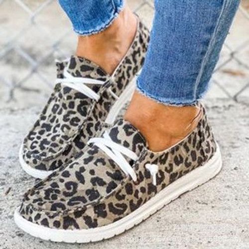 Chaussures Plates Dcontractes Pour Femmes,Baskets Confortables Pour Le Travail,Mocassins Respirants,Grande Taille,Mode 2022 - 36