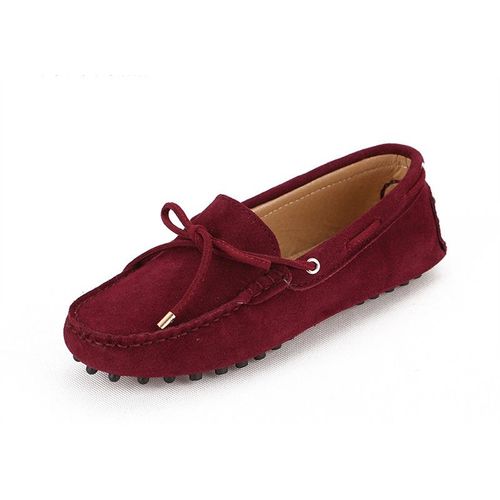 Chaussures Plates En Cuir Vritable Pour Femmes,Mocassins Dcontracts,Chaussures De Conduite Pour Dames,Qualit Suprieure,Printemps,t,2024 - 41