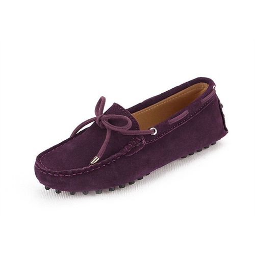 Chaussures Plates En Cuir Vritable Pour Femmes,Mocassins Dcontracts,Chaussures De Conduite Pour Dames,Qualit Suprieure,Printemps,t,2024 - 39