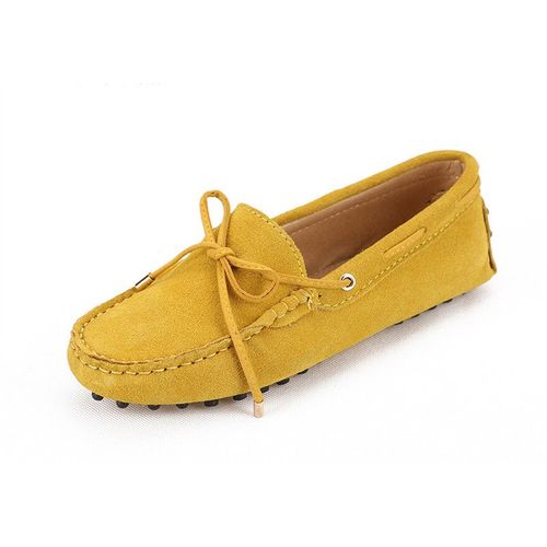 Chaussures Plates En Cuir Vritable Pour Femmes,Mocassins Dcontracts,Chaussures De Conduite Pour Dames,Qualit Suprieure,Printemps,t,2024 - 36