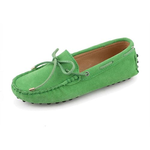 Chaussures Plates En Cuir Vritable Pour Femmes,Mocassins Dcontracts,Chaussures De Conduite Pour Dames,Qualit Suprieure,Printemps,t,2024 - 40
