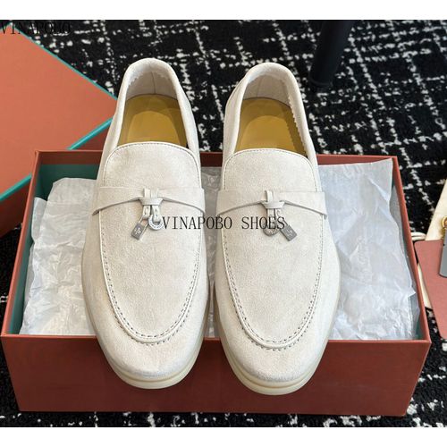 Chaussures Plates En Daim Vritable Pour Femmes,Chaussures Formelles Dcontractes,Bord Incrust,Pendentif Pompon,Chaussures De Marche  Enfiler,Mocassins Grande Taille,Haute Qualit - 43