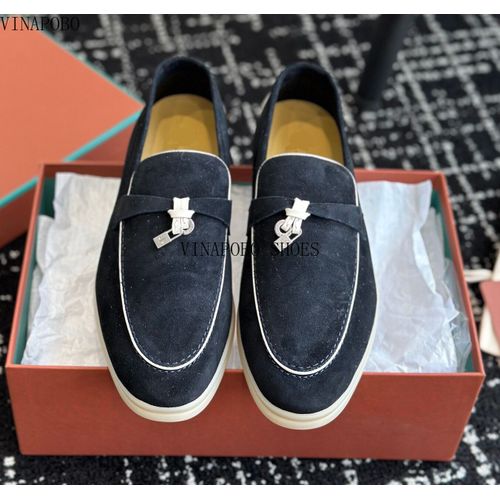 Chaussures Plates En Daim Vritable Pour Femmes,Chaussures Formelles Dcontractes,Bord Incrust,Pendentif Pompon,Chaussures De Marche  Enfiler,Mocassins Grande Taille,Haute Qualit - 36