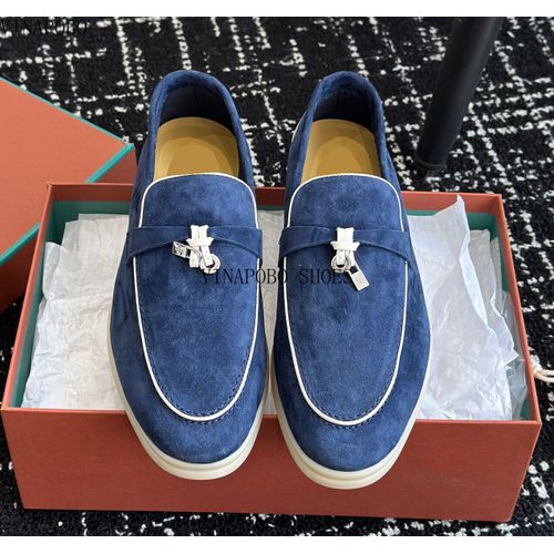 Chaussures Plates En Daim Vritable Pour Femmes,Chaussures Formelles Dcontractes,Bord Incrust,Pendentif Pompon,Chaussures De Marche  Enfiler,Mocassins Grande Taille,Haute Qualit - 36