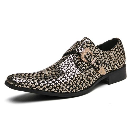 Chaussures Provoqu  Enfiler Pour Hommes,Mocassins De Fte,Chaussures Sociales Formelles,Chaussures De Mariage Pour Hommes,Mode - 40
