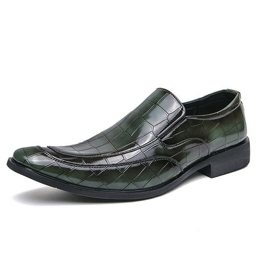 Chaussures Provoqu Carres Parker Pour Hommes,Mocassins De Fte  Enfiler,Chaussure Sociale Formelle,Chaussures De Mariage Pour Hommes,Mode - 44