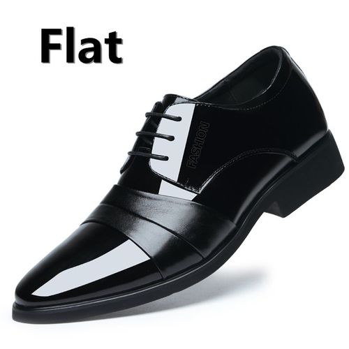 Chaussures Provoqu En Cuir Verni Pour Hommes,Chaussures Derby Pour Hommes,Chaussures Formelles De Bureau,Chaussures Provoqu Creuses D't Et D'hiver,Chaussures Plates Pour Hommes,Recommand Pour - 39