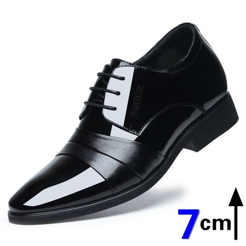 Chaussures Provoqu En Cuir Verni Pour Hommes,Chaussures Derby Pour Hommes,Chaussures Formelles De Bureau,Chaussures Provoqu Creuses D't Et D'hiver,Chaussures Plates Pour Hommes,Recommand Pour - 36