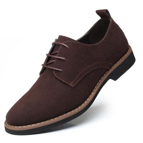 Chaussures Provoqu En Daim Oxford Pour Hommes,Baskets En Cuir Confortables,Chaussures Plates,Grande Taille,Mode - 41