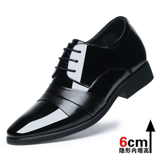 Chaussures Rehaussantes En Cuir Vritable Pour Hommes,Baskets D'affaires,Mocassins Plus Grands,8cm,6cm - 41