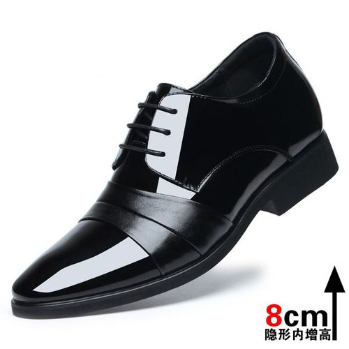 Chaussures Rehaussantes En Cuir Vritable Pour Hommes,Baskets D'affaires,Mocassins Plus Grands,8cm,6cm - 39