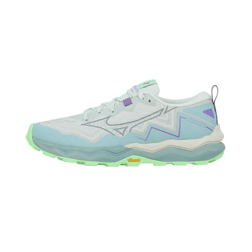 Chaussures Running Trail Mizuno Wave Daichi 9 Vert D'eau 38