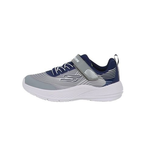 Chaussures Scratch Skechers Microspec Advance Bleu Marine 23