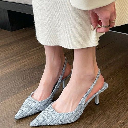Chaussures Simples  Talons Hauts Pour Femmes,Une Petite Foule,Talons Fins Pointus,Bouche Peu Profonde,Sexy,Printemps,Automne,2023 - 42