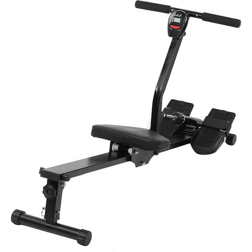 Checarzhn--No1-Accueil Rameur De Fitness Pliable, Rameurs Pour La Maison Pliable, Rameur Peut Charger 120 Kg Avec Systme De Freinage Magntique Silencieux, Sige D'aviron  Roulement 