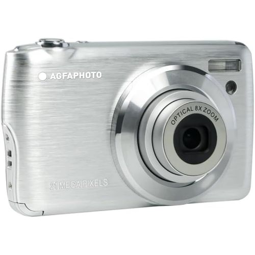 CHECARZHN--NO1-Agfa Photo Realishot Dc8200 - Appareil Photo Numrique Compact Cam, 21Mp, Vido Full Hd, Ecran Lcd 2.7'', Zoom Optique 8X, Batterie Lithium, Carte Sd 16Gb Et Sacoche Incluse