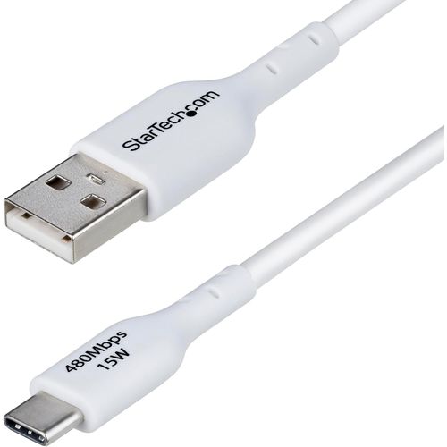 CHECARZHN--NO1-Cble De Charge Usb-A Vers Usb-C De 2M, Charge Et Synchronisation, 3A, Usb 2.0, Gaine Tpe - Cordon De Charge Usb