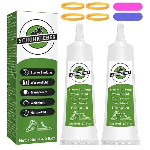 Checarzhn--No1-Colle Extra Forte Pour Chaussures 120 Ml - ImpermAble  L'eau, Pour RParation De Semelles Non CollEs, UsEs Ou EndommagEs - Forte AdhRence