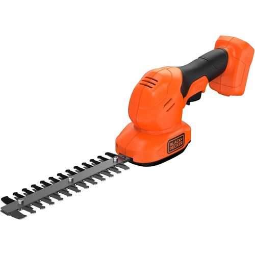 Checarzhn--No1-Combo 2 En 1 Scupte-Haies Et Cisaille  Gazon - 18v - Lame Sculpte-Haies Et Lame Cisaille 20 Cm - Changement Lame Sans Outil - Poigne Ergonomique - Sans Batterie, Chargeur - Bcss18b-X