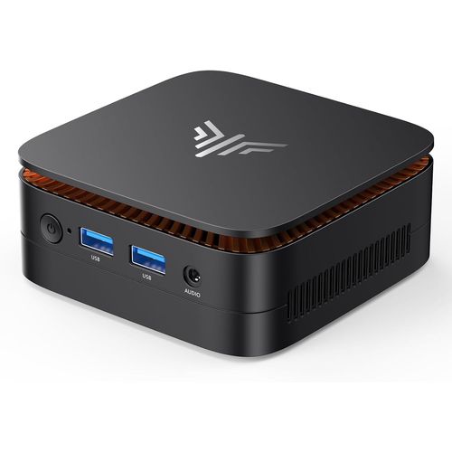 CHECARZHN--NO1-E1 Mini Pc ntel Alder Lake N97 ( 3,6 Ghz) 16 Go Ddr4, 512 Go Ssd, Tour Pc/Gigabit Ethernet/2.4+5G Wifi/Bt4.2/Hdmi 2.0+Dp 1.4 Dual Display 4K@60Hz Uhd Mini Ordinateur De Bureau
