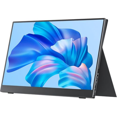 CHECARZHN--NO1-cran Portable 15,6 Pouces Fhd Hdr Freesync Zero Frame Moniteur D'Ordinateur Usb-C Avec Mini Hdmi Double Type C Pour Ordinateur Portable Pc-Tlphone Mac Surface Xbox Ps4/5, Avec Smart