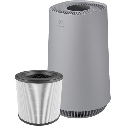 CHECARZHN--NO1-Flow A3, Purificateur D'Air, Jusqu' 40 M2, Tmoin De Qualit De L'Air, Ecran Tactile Lcd, Mode Nuit Silencieux 26Db, Lger Et Facile  Dplacer, Fa31-201Gy, Gris Clair