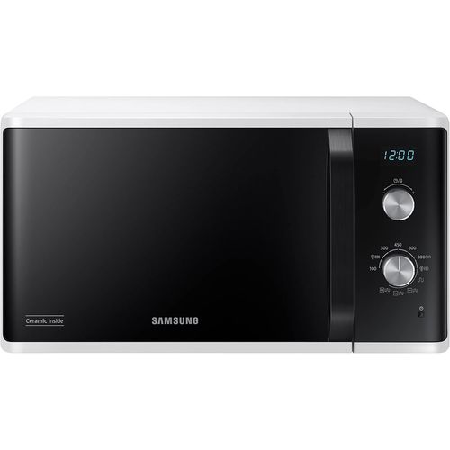 CHECARZHN--NO1-Four  Micro-Ondes Grill,  Libre Installation, Dual Dial Mg23K3614Aw/Et, Cuisson Croustillante, Autodefrost, Micro-Ondes + Grill 800W + 1100W 23L 49L X 27,5H X 39P Blanc