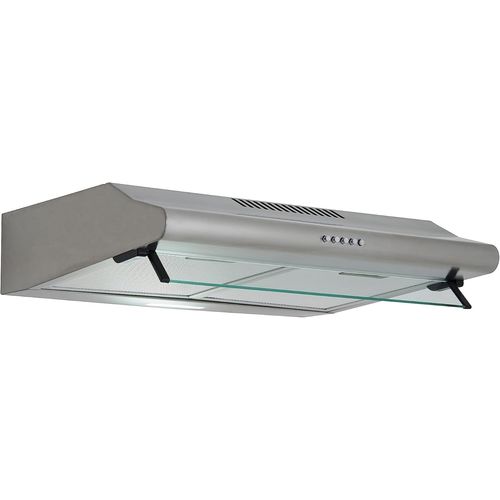 CHECARZHN--NO1-Hotte Aspirante  Encastrer/Hotte Aspirante  Encastrer De 60 Cm/Botier En Acier Inoxydable Avec Abat-Jour En Verre / Ch1259Ixcn / B / 45-61 Db