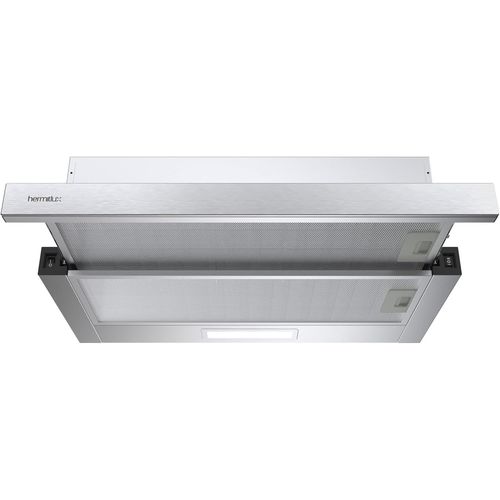 CHECARZHN--NO1-Hotte Tlscopique 60Cm, 360M/H, Recirculation/vacuation, 2 Vitesses, clairage Led, Avec Filtre  Charbon