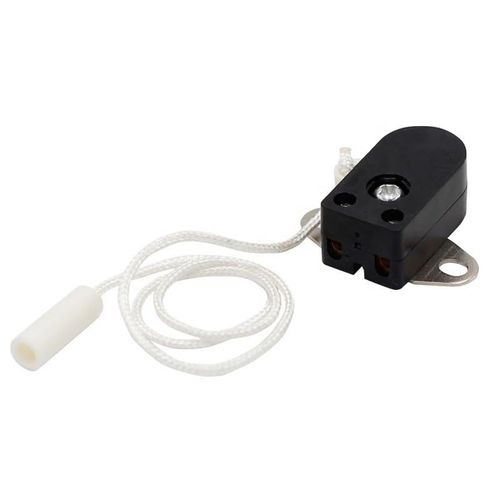 Checarzhn--No1-Interrupteur  Tirette, Mini Interrupteur Pour Contrler Un clairage De Meuble, Plaque  2 Trous, 2 A, 250 V, Interrupteur De Rechange