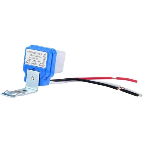 Checarzhn--No1-Interrupteur De Commande clairage, Capteur Crpusculaire  Aube 12v, 10a Auto On Off Cellule Photolectrique Commutateur De Capteur De Lumire(220v)