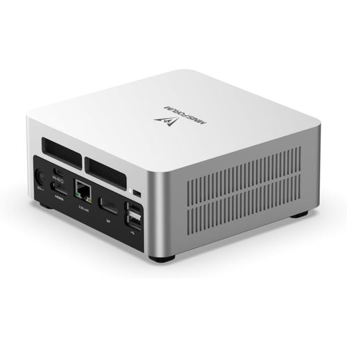 CHECARZHN--NO1-Mini Pc I5 Un1250 Intel Core I5-1250P Avec 12C/16T 16 Go De Ddr4, Ssd Pcie 4.0 De 500 Go, Hdmi 2.0/Usb Type-C/Displayport 1.4, Lan Rj45 2,5 G, Mini Pc Professionnels Auto Power On